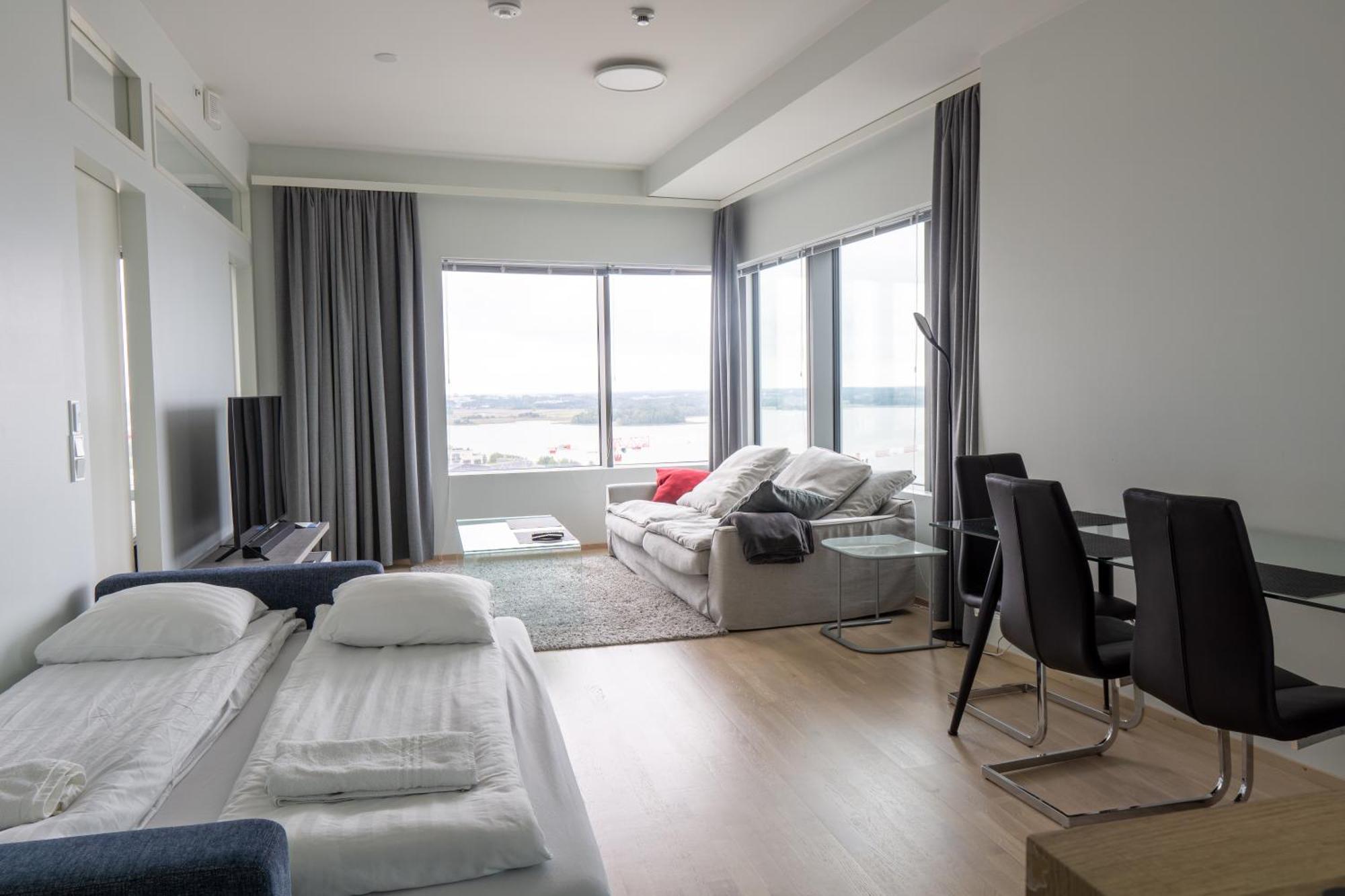 18Th Floor Helsinki High Point 1 Bdr Apartment With City View - Free Garage Parking Екстериор снимка